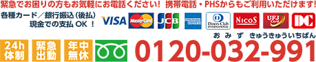 お水のトラブルで緊急の際はテスト水職クリアリンクにお電話ください！